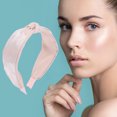 thumbnail image 2 of Unique Bargains 1 Pc Jacquard Embroidery Patchwork Headbands for Women Pink, 2 of 6
