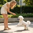 thumbnail image 4 of Duck‑Bill Shape Dog Muzzle, Soft Silicone Adjustable Muzzle for Small & Medium Dogs, 4 of 4