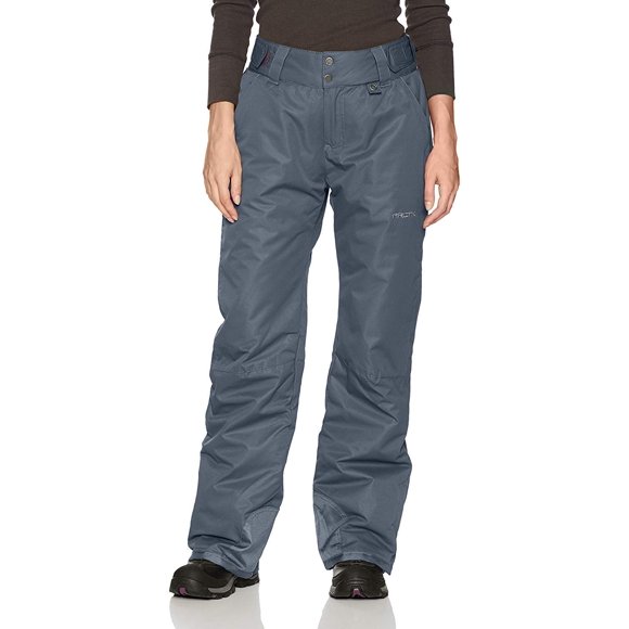 Pantalones de nieve Arctix Insulated para mujer, de acero, talla S