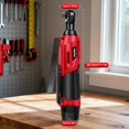 thumbnail image 3 of Cordless Electric Ratchet Wrench Kit, 0-2300 RPM 3/8 Inch Power Ratchet Wrench with Variable Speed Trigger 2X 1.5Ah Li-Ion Batteries, 7 Soc, 3 of 9