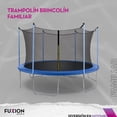 thumbnail image 4 of Trampolín Fuxion Sports Brincolín 14 Pies 4.27m Diámetro azul Unitalla TX-TF-14FT, 4 of 7