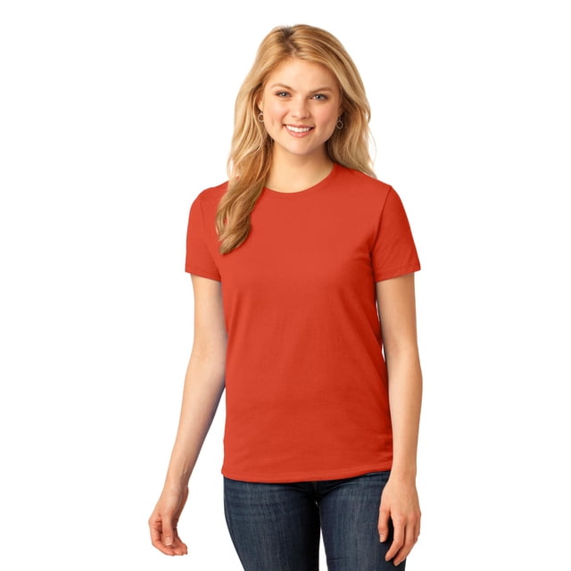Port & Company T-Shirt en Coton pour Femmes LPC54