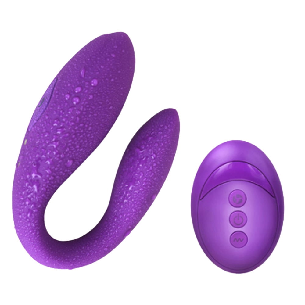 Imimi Wireless Vibrator Adult Toys for Couples Dildo G Spot U Type Vibrator Vagina Stimulator Sex Toys for Woman Masturbator Purple picture pic