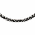 thumbnail image 1 of Stainless Steel Polished Black Ip-Plated 24In Necklace Made In China -Jewelry By Sweet Pea, 1 of 10