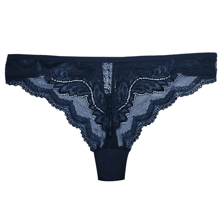 Gubotare Women Underpants Briefs Women Sport Style Underwear Breathable  Panties Word Ice Silk Thongs For Women,A L