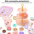 thumbnail image 3 of Kid Afternoon Tea Set, Dessert Early Education Simulation Tea Party Set  for Kids Gifts, 3 of 8