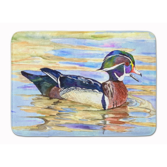 Wood Duck Machine Washable Memory Foam Mat