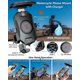 thumbnail image 2 of Soporte para teléfono de motocicleta YUANXCMXG con cargador inalámbrico y USB C IP66, 2 of 5