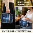 thumbnail image 4 of ZUXONGSY Cross Lion Print Bible Case for Women Large Bible Holder Multifunctional Christian Tote Bag with Handle Handbag for Book Lover, 4 of 7