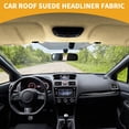 thumbnail image 2 of Unique Bargains 150x Suede Headliner Fabric 12"x57" Foam Back for Car Interior Roof Repair Beige 76" L × 57" W, 2 of 8