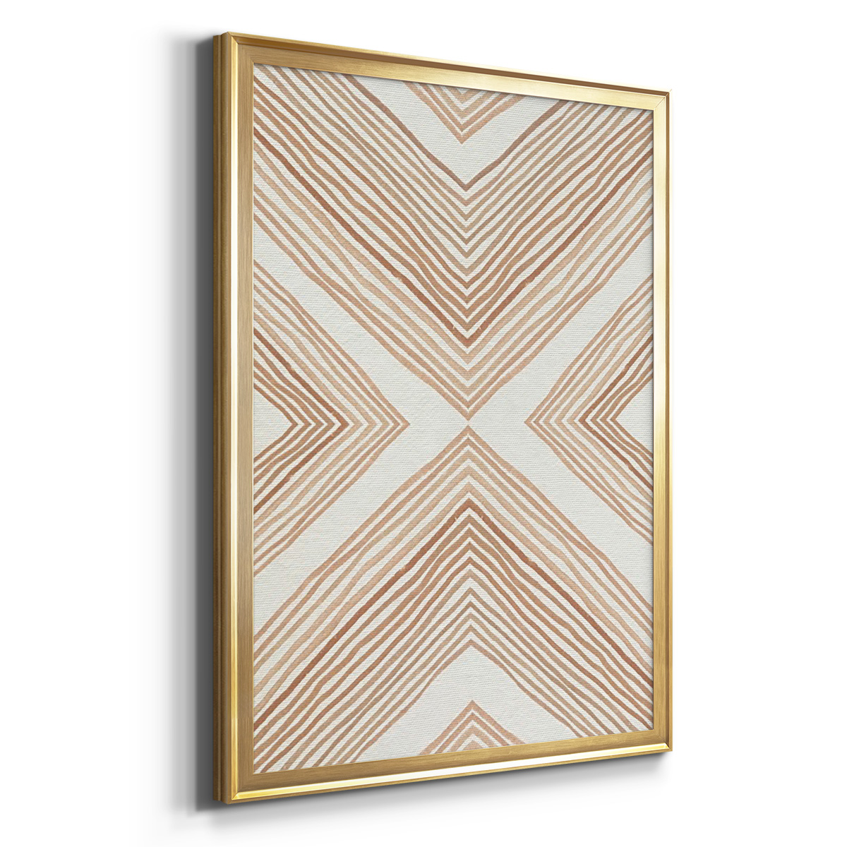 Diametric Clementine II Premium Framed Print, in Gold, Black, or Silver - Ready to Hang