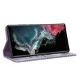 thumbnail image 5 of SaniMore for Samsung Galaxy S22 Ultra 6.8" Magnetic Flip Wallet Case, Soft TPU Internal Case with Card Slot & Multi-Angle Kickstand Shockproof Protective Case for Men Ladies, Purple, 5 of 7