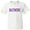 AA-White, variant on Baltimore in Purple Text Youth T-Shirt