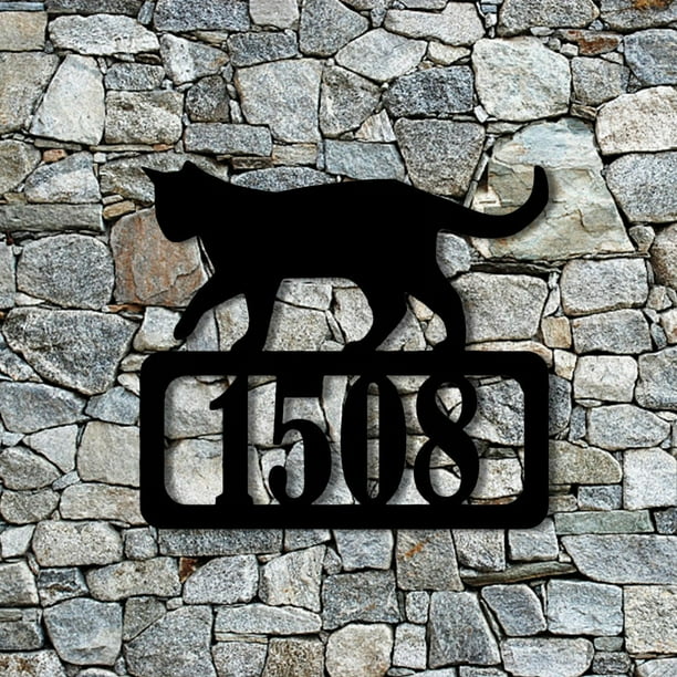 Home Decoration Ornament Children's Room Decoration Personalized Pet Lover's Gift House Number Sign Hanging Ornament
