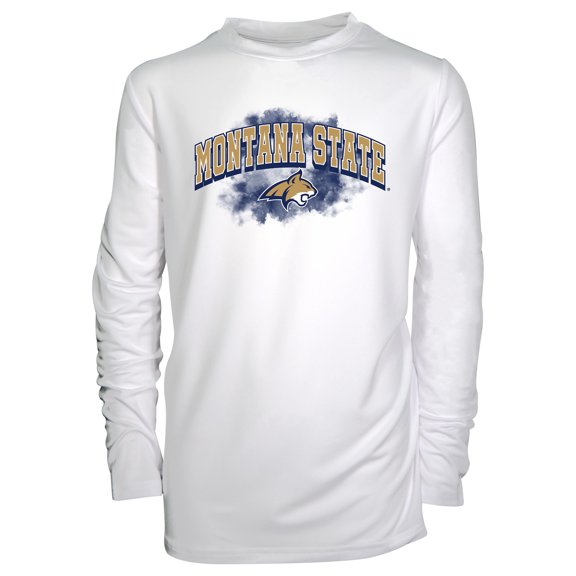 Youth Garb White Montana State Bobcats Jessie Long Sleeve Sunshirt