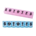 thumbnail image 3 of 7 Day XXL Twice a Day Weekly Pill Organizer (Assorted Colors) (Pack of 2), 3 of 3