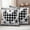 Black Gray, variant on Chicken Hen Outdoor Waterproof Pillow Covers, Rooster Animals Farmhouse White Black Plaid Vintage Decorative Rectangle Throw Pillowcase Sofa Cushion Sham for Patio/Couch/Chair, 20"x12" 2 Pack