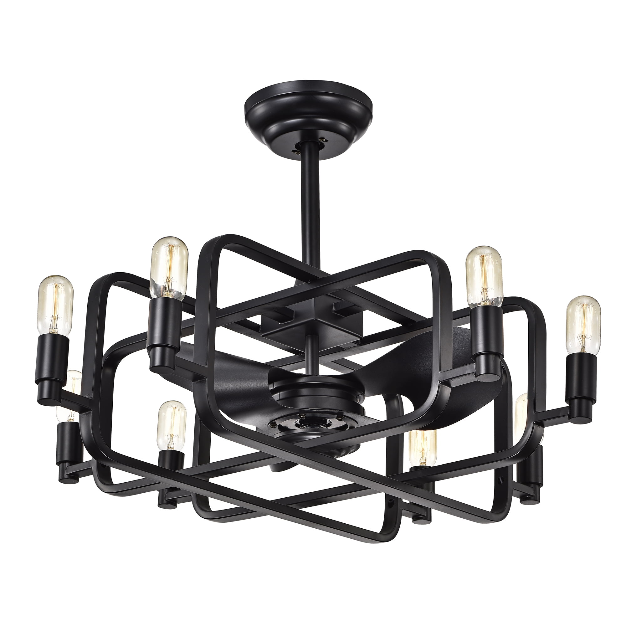 Usard Black 32-inch 8-light Lighted 