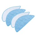 thumbnail image 4 of 4PCS Mop Cloths For BPMIO B12 Robot Vacuum Cleaner Mop Part Replacement Accessories Household Cleaning Tool, 4 of 12