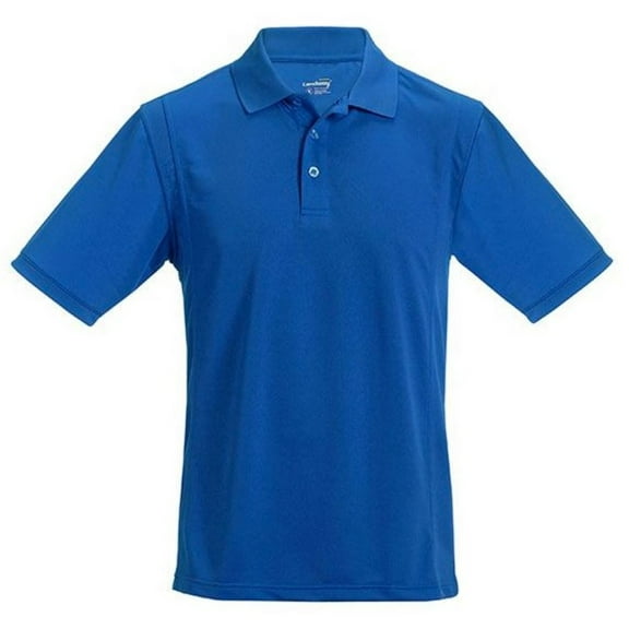 Landway Men's Club Sport Polo Shirt Top Athletic Cut Golf Wick (Royal Blue, S)