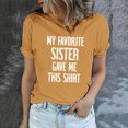 thumbnail image 3 of Fesfesfes Women T Shirts Short Sleeve Women Funny Printed Pattern Casual Fashion Soild Color Short Sleeve Tops Blouse Layering Shirts for Women L(US:8), 3 of 7
