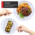 thumbnail image 4 of 780 Piece Clear Plastic Dinnerware Set, Service for 120 Guests, Heavy Duty Every Day Use Plastic Plates, Cups, and Utensils, Disposable Dinnerware Set for Weddings, Graduations, and Birthday Parties, 4 of 6