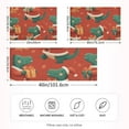 thumbnail image 4 of Green Dinosaur Dress in Christmas with Gift Satin Pillowcase Envelope Design Pillow Covers 1 Pack Queen Size 20" x 30", 4 of 9