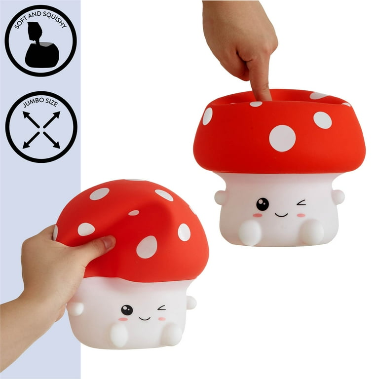 Urban Shop Mushroom Jumbo Squishy Mood Light - Walmart.com