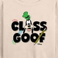thumbnail image 3 of Mickey & Friends - Class Goof - Women's Lightweight French Terry Long Sleeve Shirt, 3 of 5