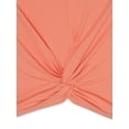 thumbnail image 2 of Athletic Works Girls Knot Tank, Sizes 4-18 & Plus, 2 of 3