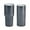 Gray, variant on Built (Set of 2) 30-Ounce and 20-Ounce Double Wall Stainless Steel Tumblers, 30-Ounce Gunmetal, 20-Ounce Gunmetal