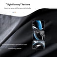 thumbnail image 3 of Steering Wheel Cover, Steering Wheel Cover, Car Steering Wheel Cover Elastic No Inner Ring Carbon Fiber Leather All Season Universal Slip Car Interior Handlebar Cover, Steering Wheel Covers, 3 of 9