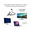 thumbnail image 3 of Center Webcam, USB Plug Clear Sound 2MP Plug and Play Middle Screen Webcam  for Laptop, 3 of 7