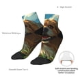 thumbnail image 6 of Naloa Happy Dog In Flower Field Ankle Socks for Women Non Slip Socks No Show Socks Classic Low Cut Casual Socks Casual Socks, 6 of 7
