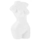 thumbnail image 3 of Stylish Flower Vase Sculpture Figurine Designed For Indoor Outdoor Decoration With White Resin 1Pack, 3 of 4