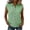 Green, variant on Women's Cotton Striped Tank Top Summer Regular Collared Button Up Blouses Loose Fit Casual Sleeveless Daily Wear Tops Pink