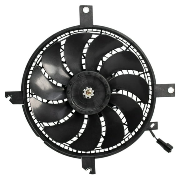 TRQ AC A/C Condenser Cooling Fan w/ Motor Assembly for Suzuki XL-7 Grand Vitara RFA80399 Fits select: 2002-2003 SUZUKI XL7, 2003 SUZUKI VITARA JLS