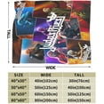 thumbnail image 4 of Judas Rock Band Priest Blanket Soft Cozy Lightweight Warm Throw Blanket Bedroom Sofa Decorations All Seasons Blankets 50"X40", 4 of 6
