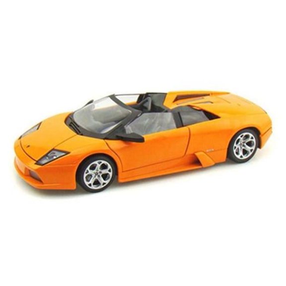 Motormax 73169or Lamborghini Murcielago Roadster Model Car, Orange