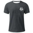 thumbnail image 4 of Stamzod Black Tees for Men Summer Round Neck Pullover Tshirt Daily Casual Loose Plus Size Tshirts Shirts for Men Gray XXL, 4 of 4