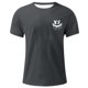 thumbnail image 4 of Camisetas de Cuello de la Tripulación de los Hombres de Poliéster Impreso en Seco Rápido, Cuello Redondo de Corte 3D para Gimnasio, Carrera, Ciclismo Y Ocasional, 4 of 4