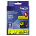 thumbnail image 3 of Brother Genuine LC105 Super High-Yield Printer Ink Cartridge, Yellow, 3 of 5