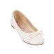 thumbnail image 5 of Ballerina Niñas Casuales Tipo Piel Late Cómodos blanco 20 Tropicana 005A0Y, 5 of 5