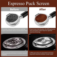 thumbnail image 4 of 51mm Espresso WDT Tool, Dosing Funnel and Screen Set, Espresso Accessories Kit Barista Set, Coffee Needle, 4 of 7