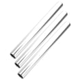 thumbnail image 2 of 3 piezas de bastón de relevo de aleación de aluminio para atletismo, carrera, juego deportivo, accesorios plateados, 2 of 14