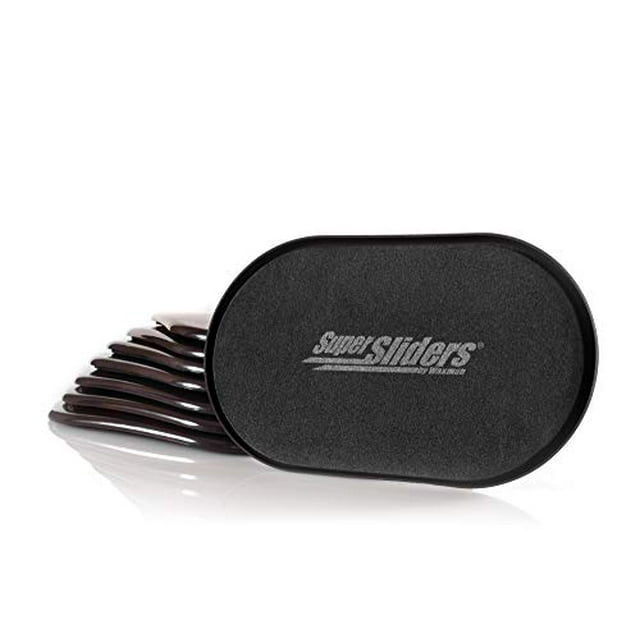 Super Sliders 9 1/2 Pouces x 5 3/4 Pouces Réutilisables TG Lourds pour Meubles, Marron (8 Pack)