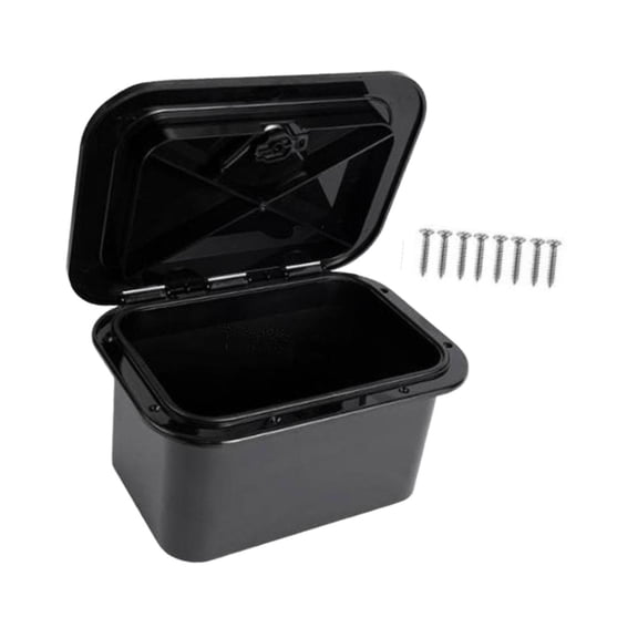 Marine Deck Storage Box Lockable Hatches Tackle Box Organizers Embedded Tool Box