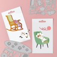 thumbnail image 3 of 2Set 14Pcs Chair and Cats Cutting Dies for Card Making Metal Sofa Cats Die Cuts Embossing Stencils Cutting Dies Template for Scrapbooking Paper Decoration Journal Craft Decor, 3 of 9
