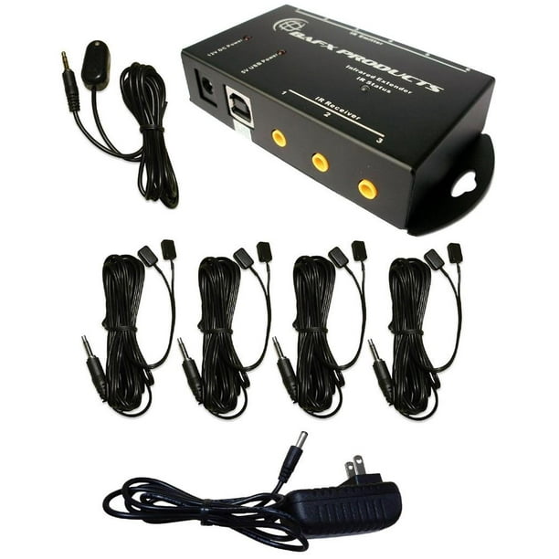 bafx products ir repeater remote control extender kit