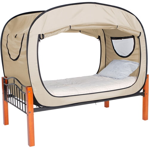 Privacy Pop Bed Tent, Multiple Colors